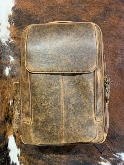 Backpack, Aero Squadron Leather 605