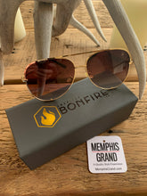 Sunglasses, Jaden Aviators in Dirt Road Brown Lens, Gold Frame