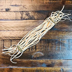 Cuff, Multi Strand Deerskin Leather Cuff in Cream - SALE!