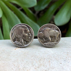 Cuff Links, Buffalo Nickels