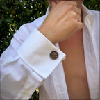 Cuff Links, Buffalo Nickels
