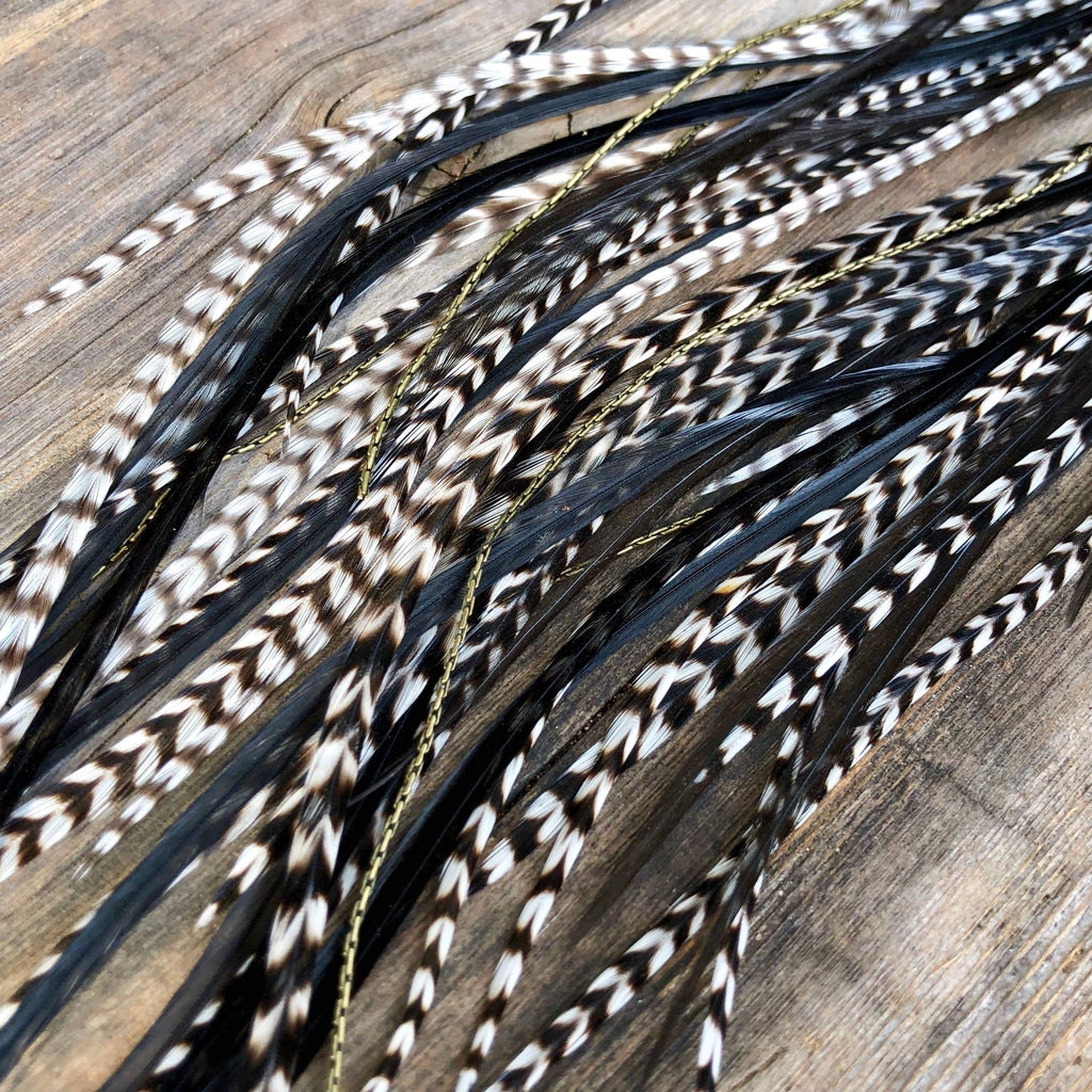 Feather-Earrings-Extra-Long-in-Grizzly-by-ASTALI-Made-in-USA