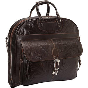 Hand-Tooled-Leather-Garment-Bag-by-Ropin-West-809-Brown