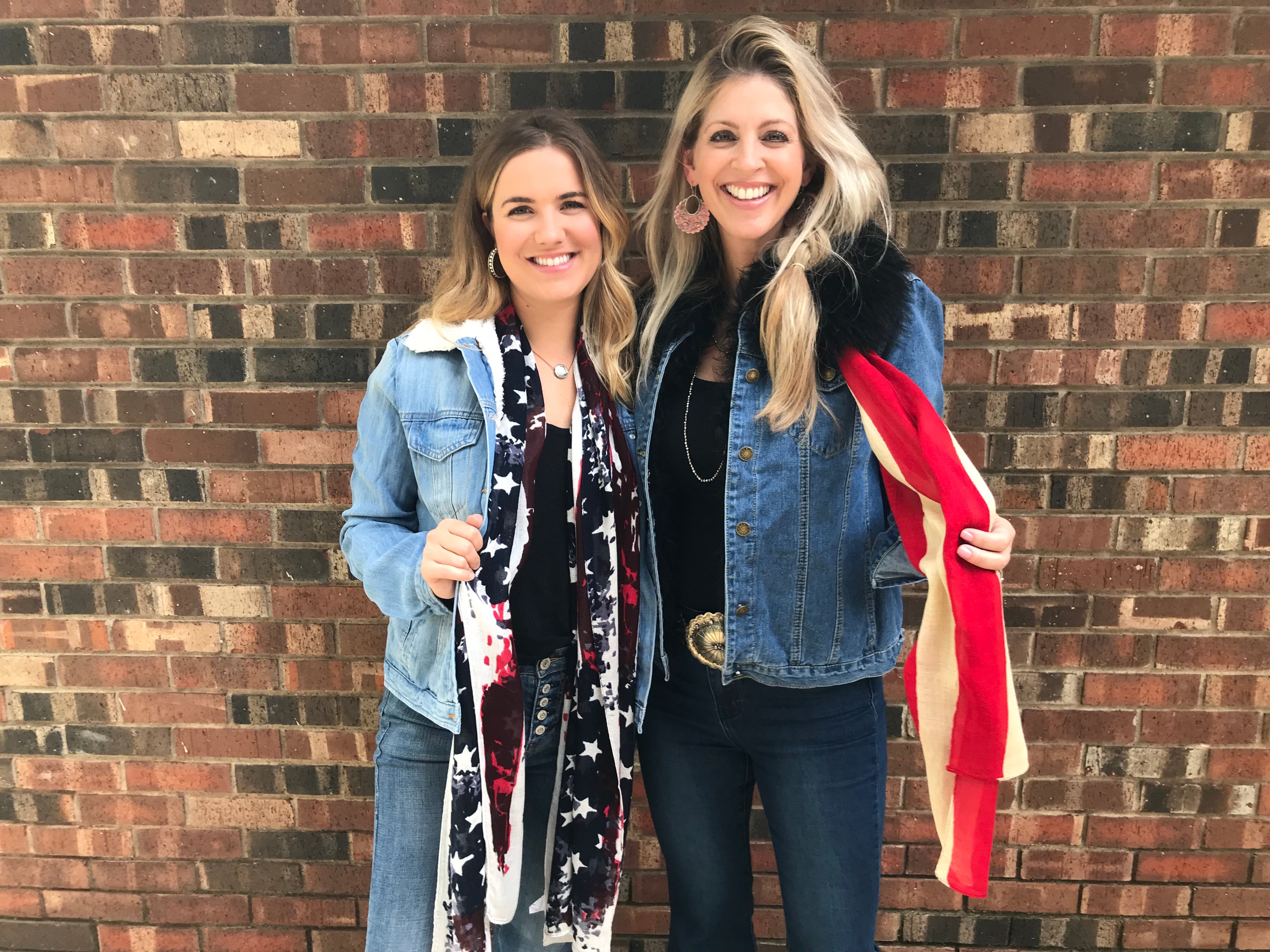 American Flag Scarf HC243