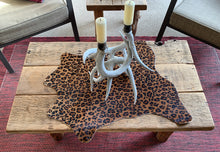 Calf Hide, Axis Deer Print on Hereford