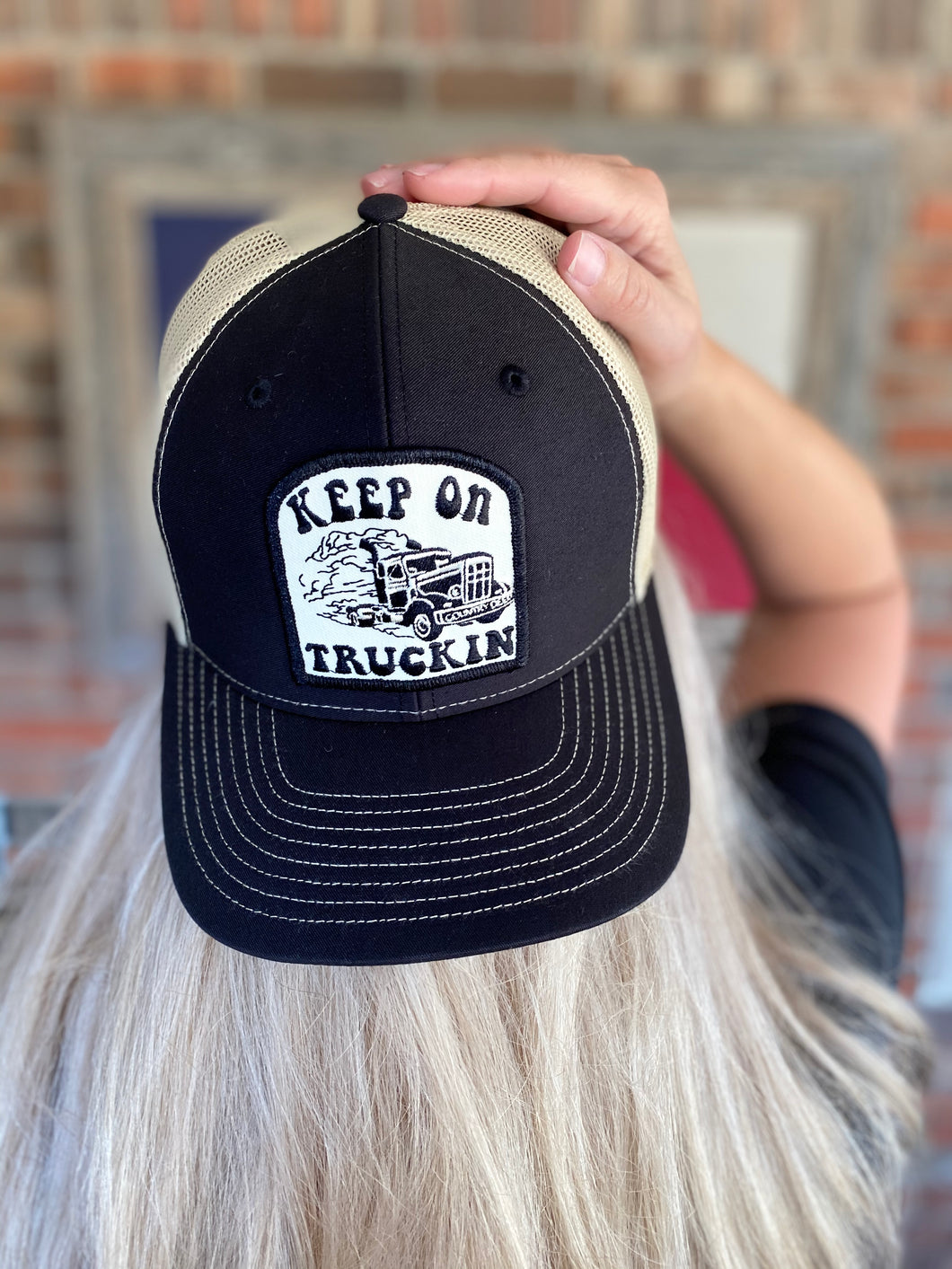 Keep-On-Truckin-Patch-Trucker-Cap-from-Memphis-Grand