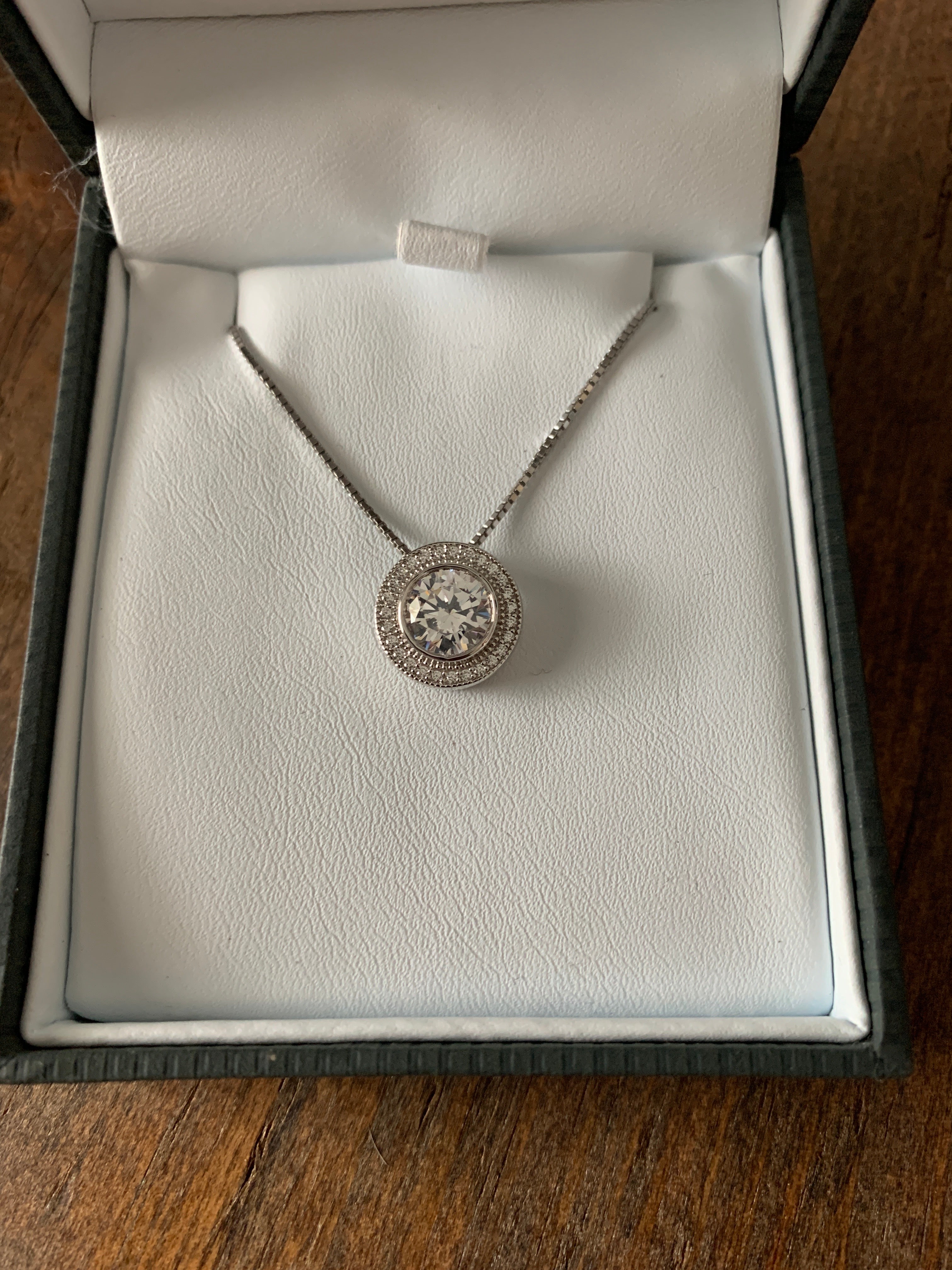 Earrings, Round Bezel Set Pavé Earrings in Sterling Silver - Sale!