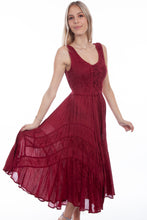 Dress, Sleeveless with Lace-Up Front (9 Color Options)