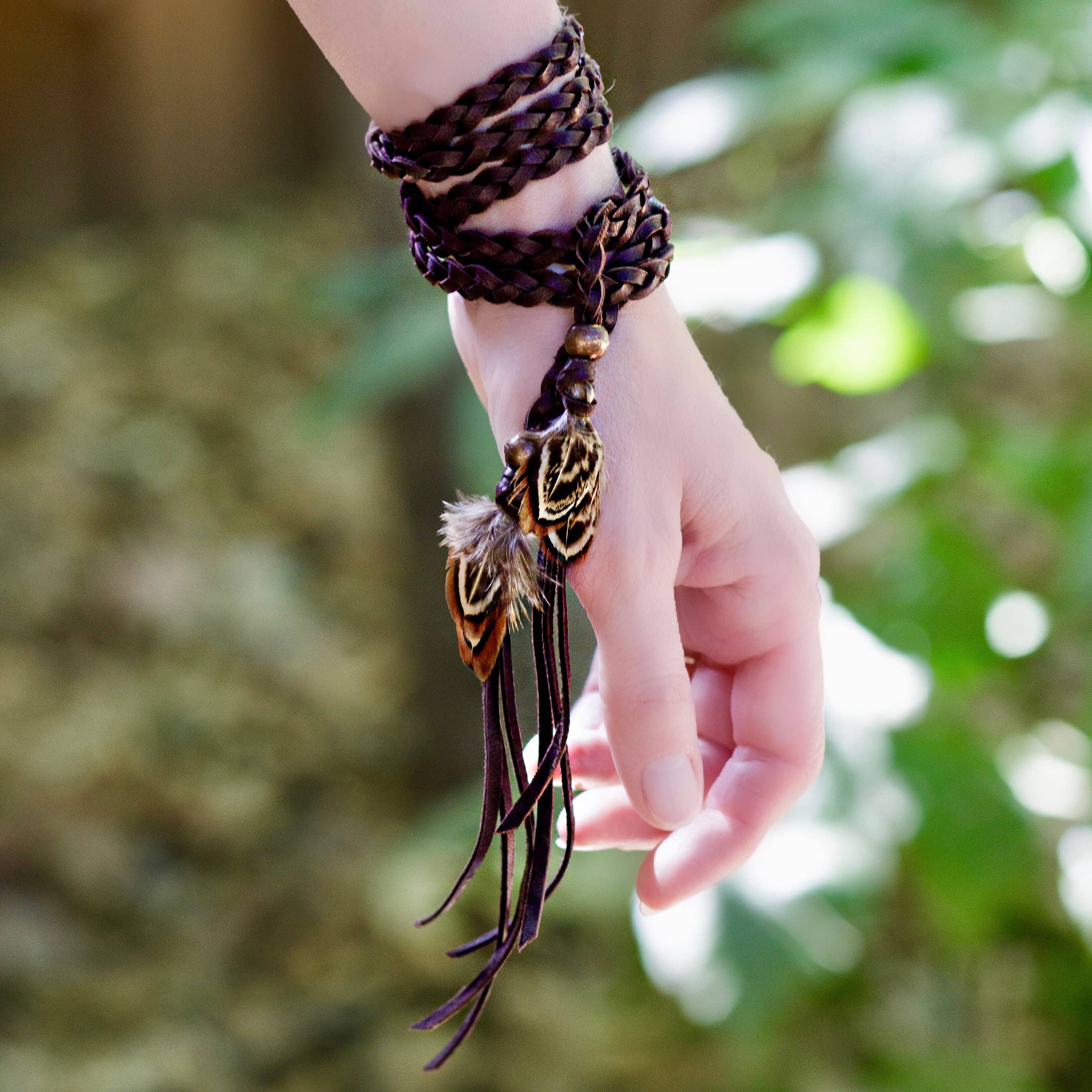 Leather-and-Feather-Wrap-by-ASTALI-Made-in-USA