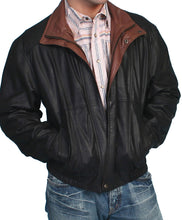 Man-Wearing-Black-Featherlite-Leather-Jacket-by-Scully-48