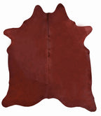 Maroon Cowhide
