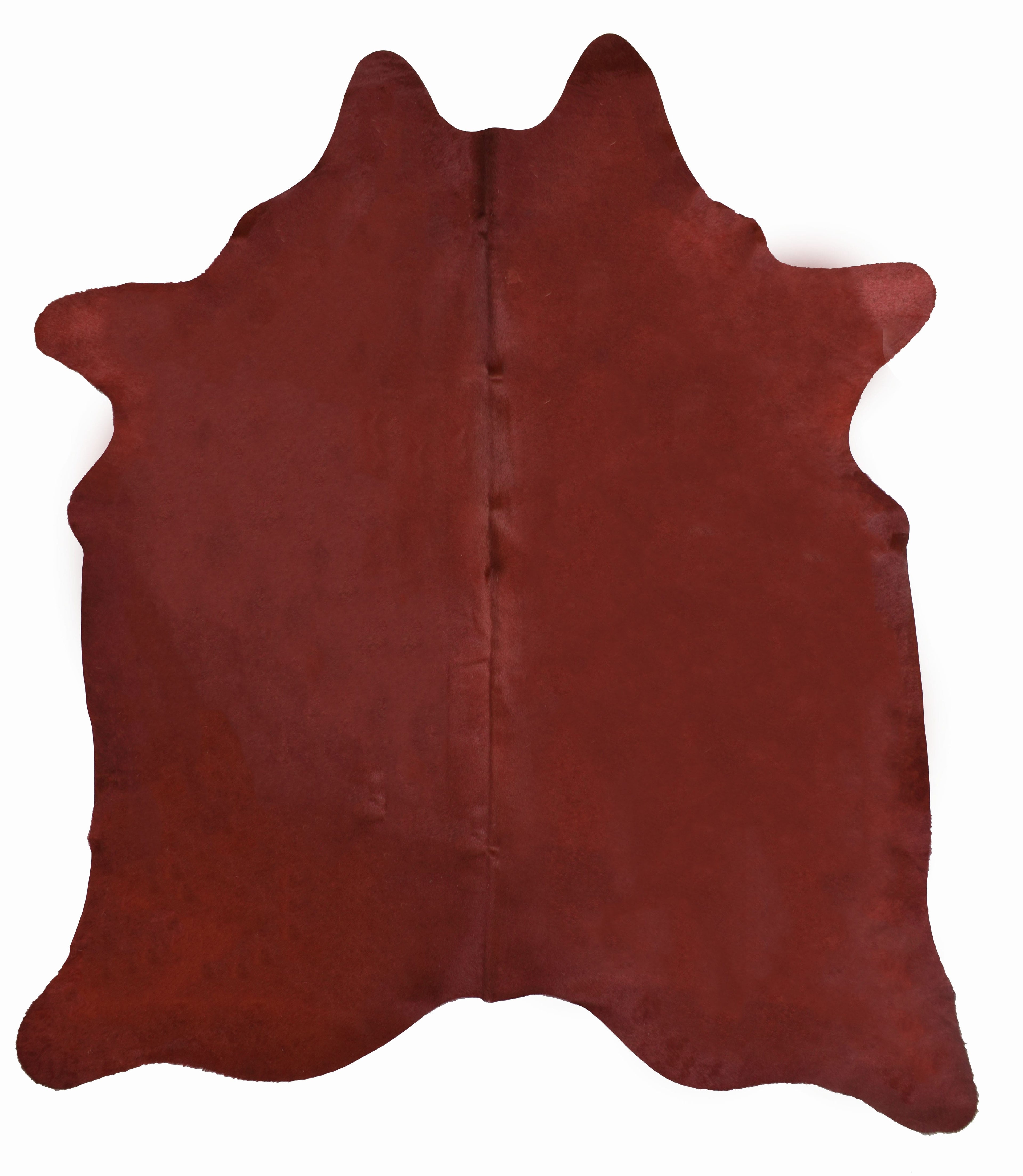 Maroon Cowhide