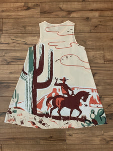 Dress (A-Line), Vintage Western