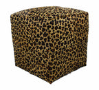 Cube Furniture, Cowhide Ottoman, Footstool, 13 Color Options