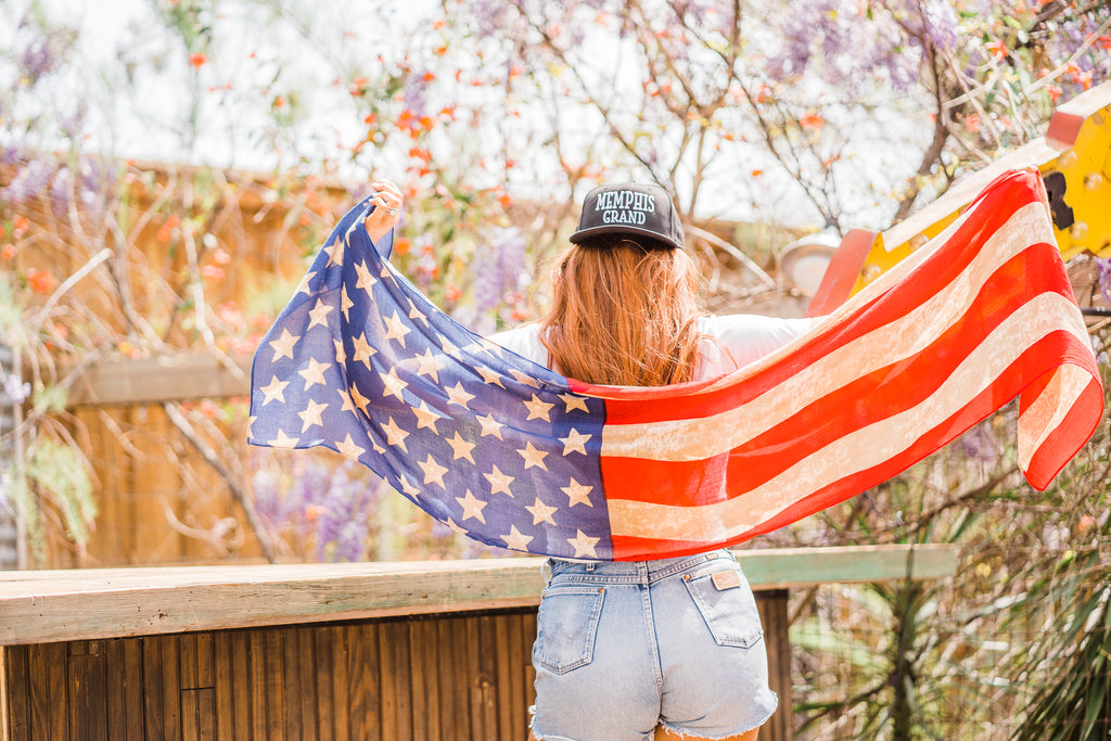 Scarf, American Flag