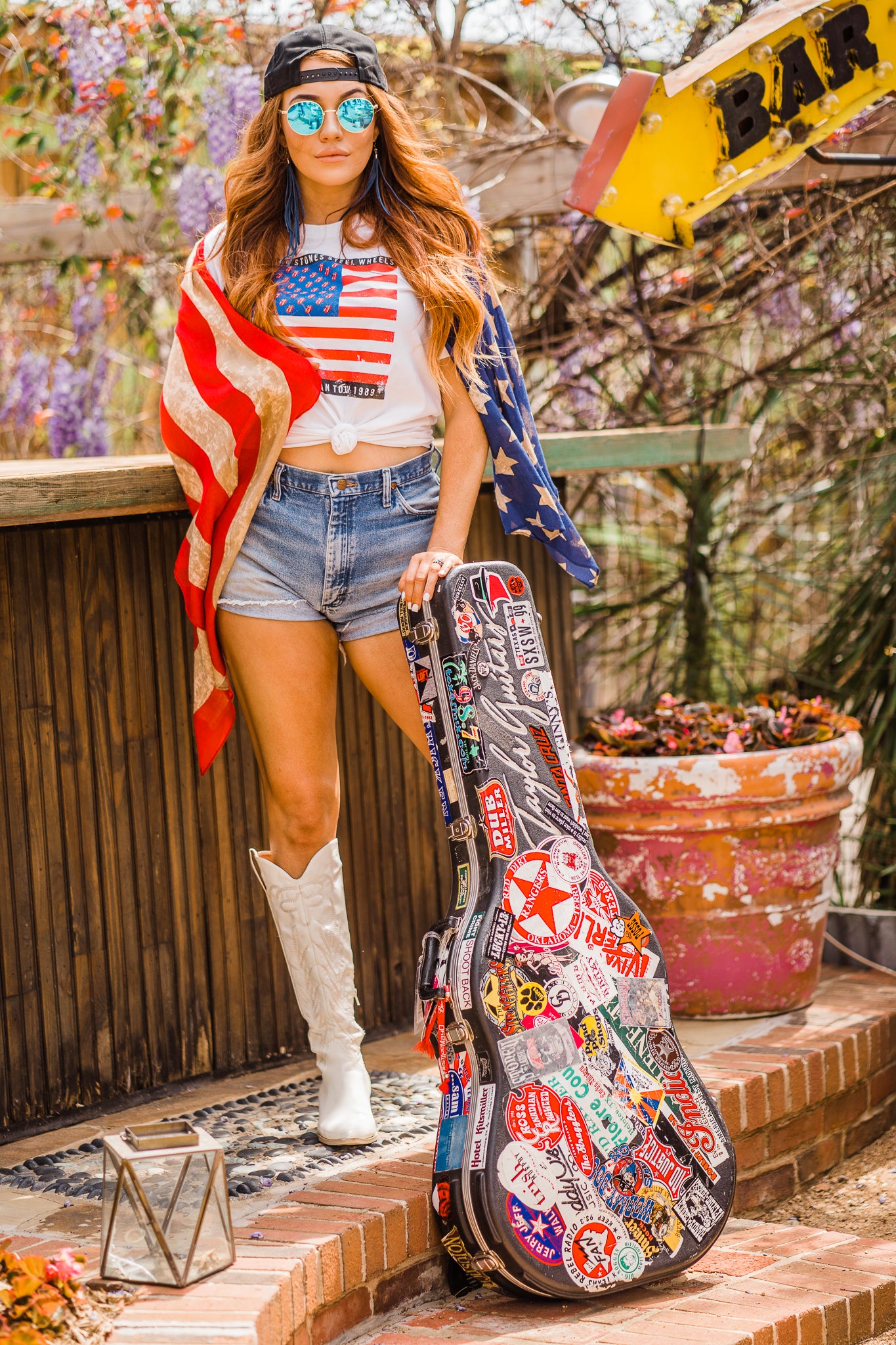Scarf, American Flag