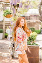 Blouse, Gianni Print, Size Small, SALE!
