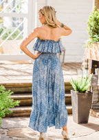 Jumpsuit, Bandana Print - Multiple Colors - Style HC744