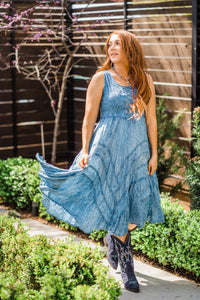 Dress, Sleeveless with Lace-Up Front (9 Color Options)