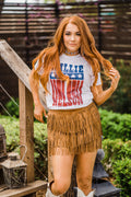 Willie Nelson Stars & Stripes Unisex T-Shirt - SALE!