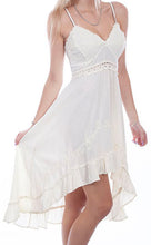 Dress, Hi-Lo with Embroidery - Style PSL-265