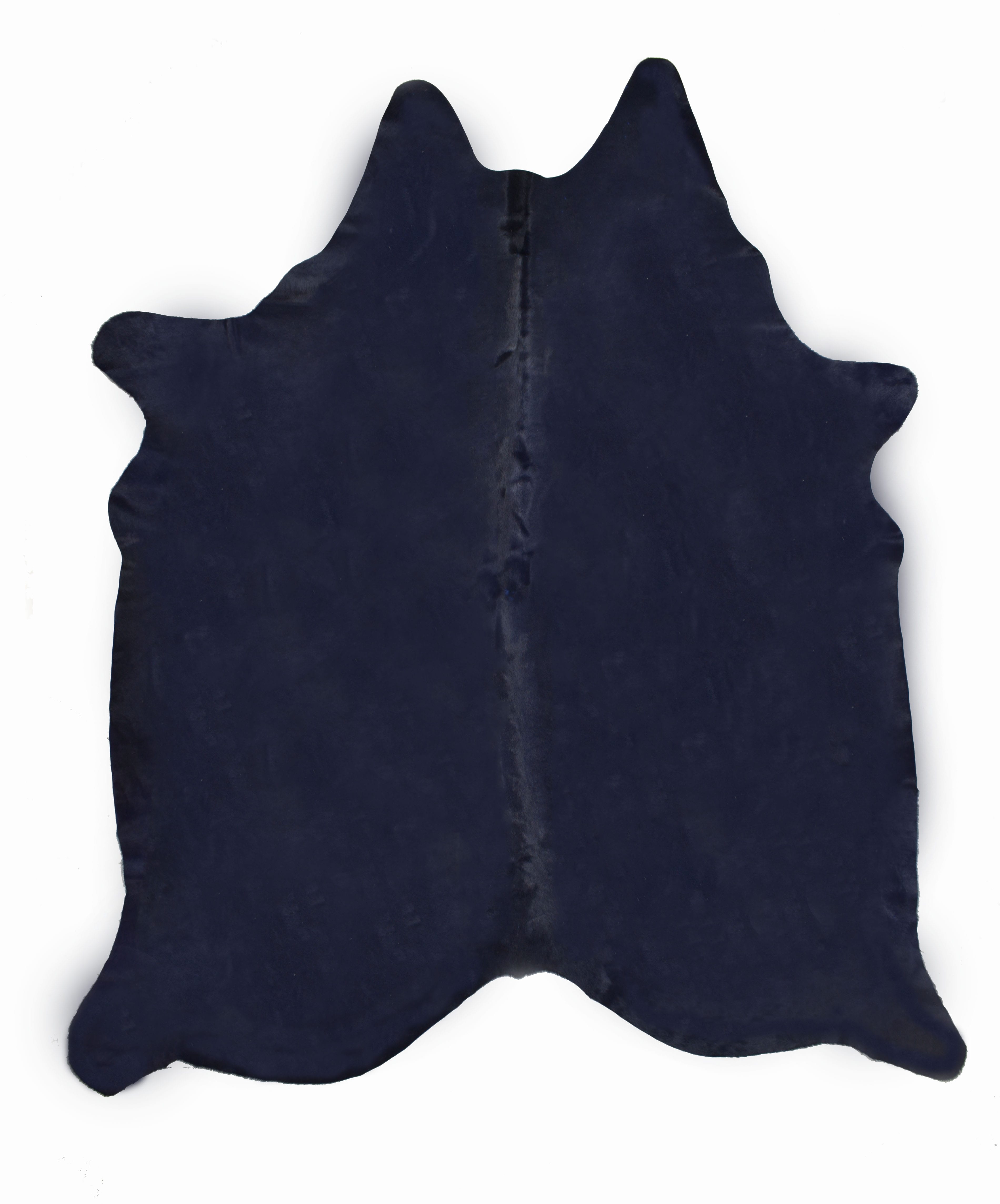 Navy Cowhide