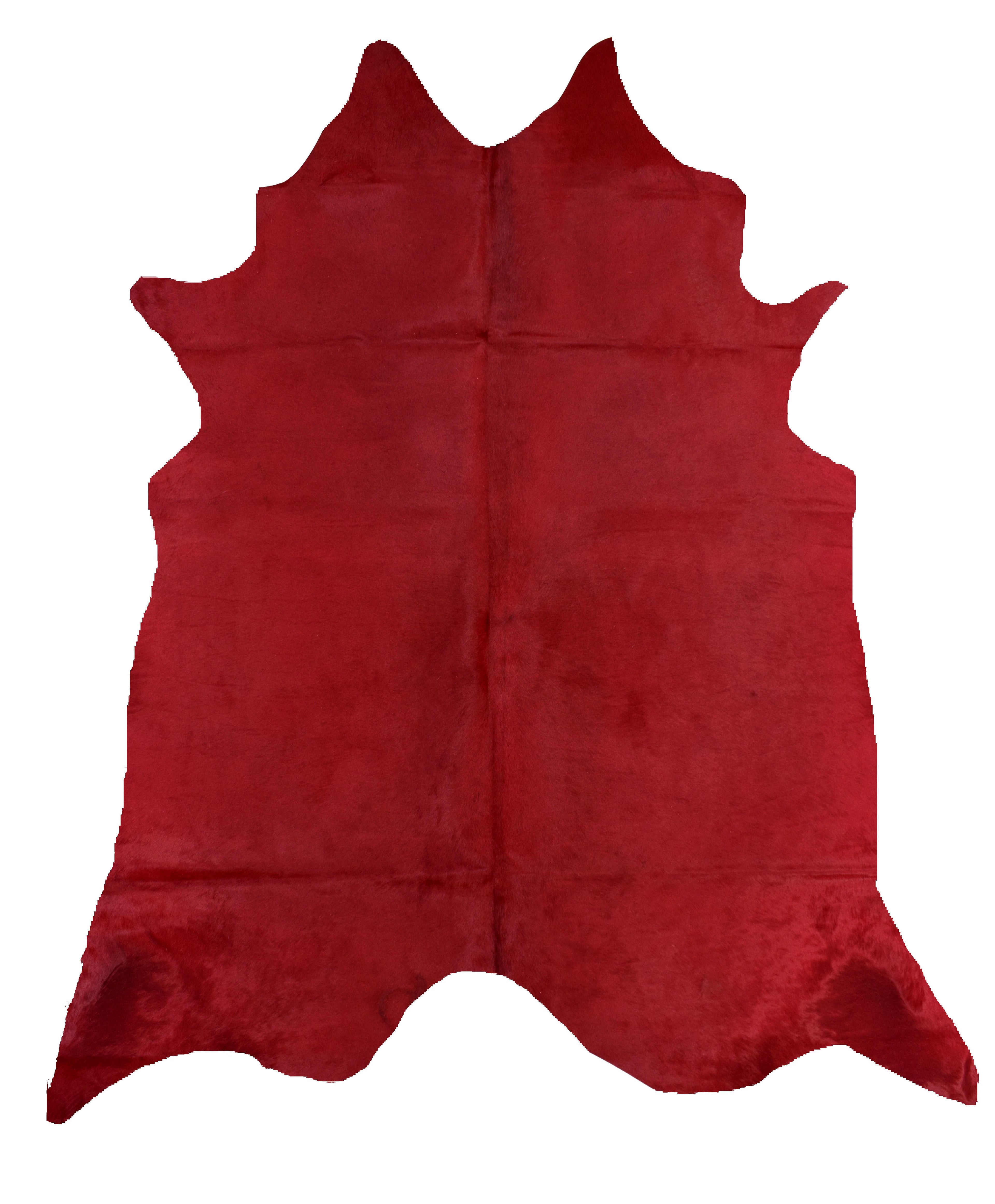 Cowhide, Solid Color Dyed Cowhide Rug in 22 Colors