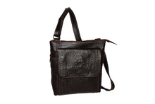 Handbag, Conceal-Carry Cross Body Purse, Hand Tooled Leather, Color Options, 9461