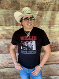 Willie Nelson Red Bandana Unisex T-Shirt - SALE!