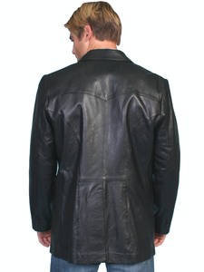 Blazer, Leather Western Cut Black 501-11